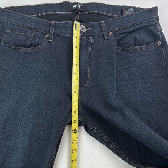 PAIGE NWOT Federal Straight Slim Fit Jeans Men's Size 36 x 33 TRANSCEND Cellar - Picture 16 of 16